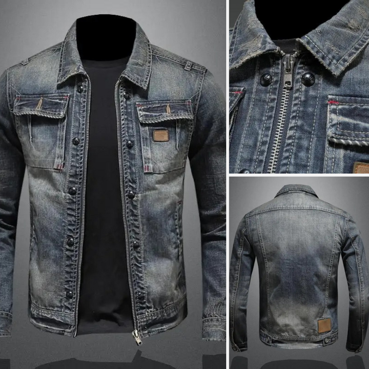 Jared | Vintage-Denim-Jacke