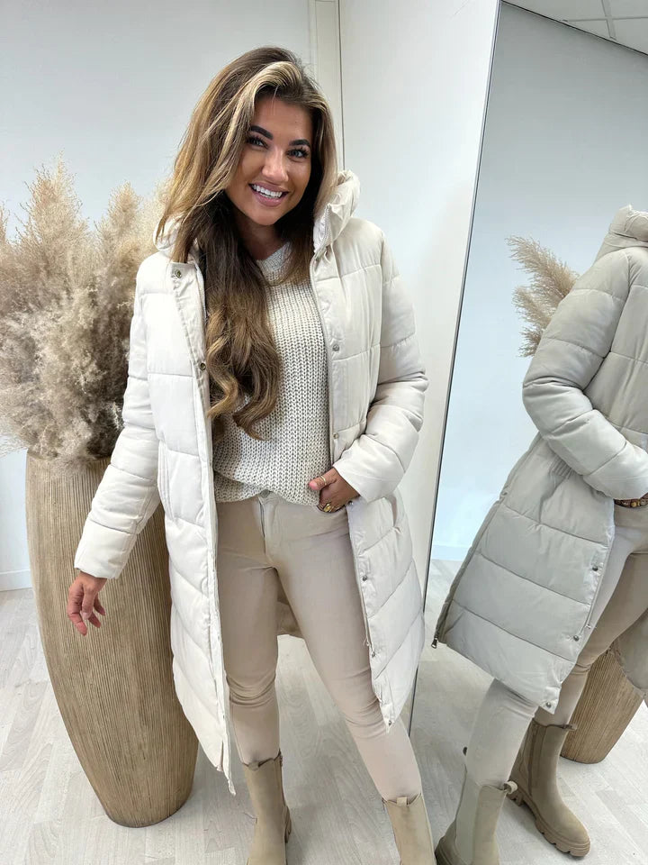 Yssa | Kuschelig wattierte Winterjacke